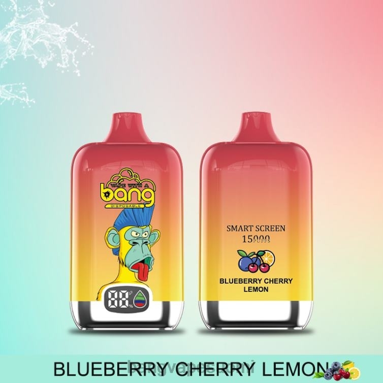 D0X2X11 Bang Vape Digital Smart Screen 15 000 hengittämistä 25 ml kertakäyttöinen | Bang Vape Suomi