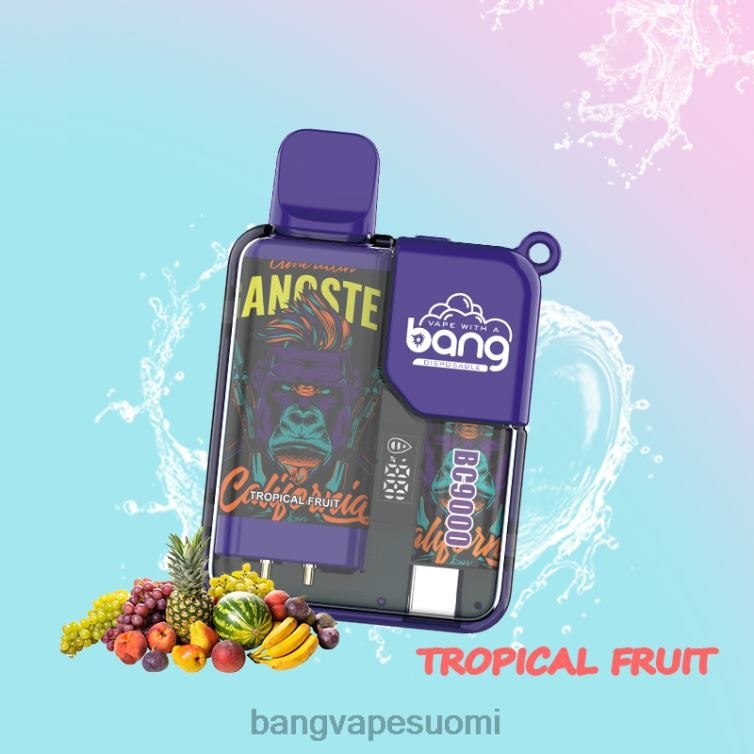 D0X2X6 Bang Vape Box BC9000 esitäytetty 16 ml kertakäyttöinen | Vape Gang Mega Review