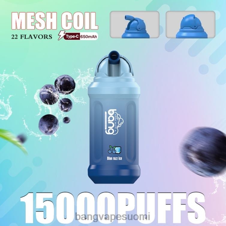 D0X2X1 Bang Vape 15 000 suihketta kertakäyttöinen | Bang Vape Suomi