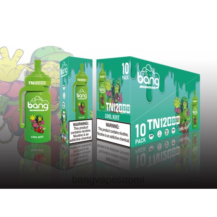 D0X2X5 Bang Vape TN12000 pod verkkokelalla kertakäyttöinen | Vape Gang Disposables