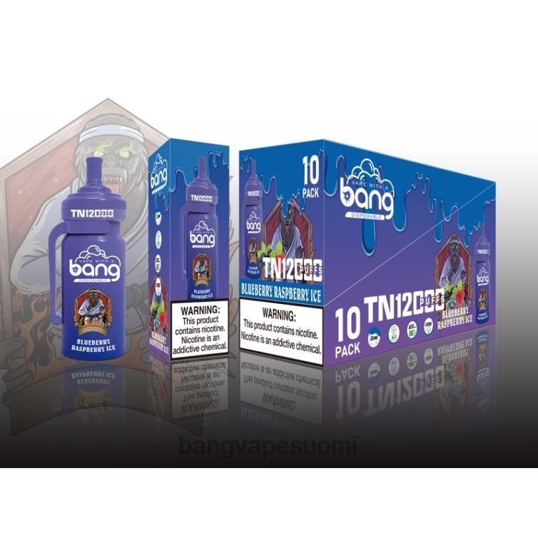 D0X2X5 Bang Vape TN12000 pod verkkokelalla kertakäyttöinen | Vape Gang Disposables