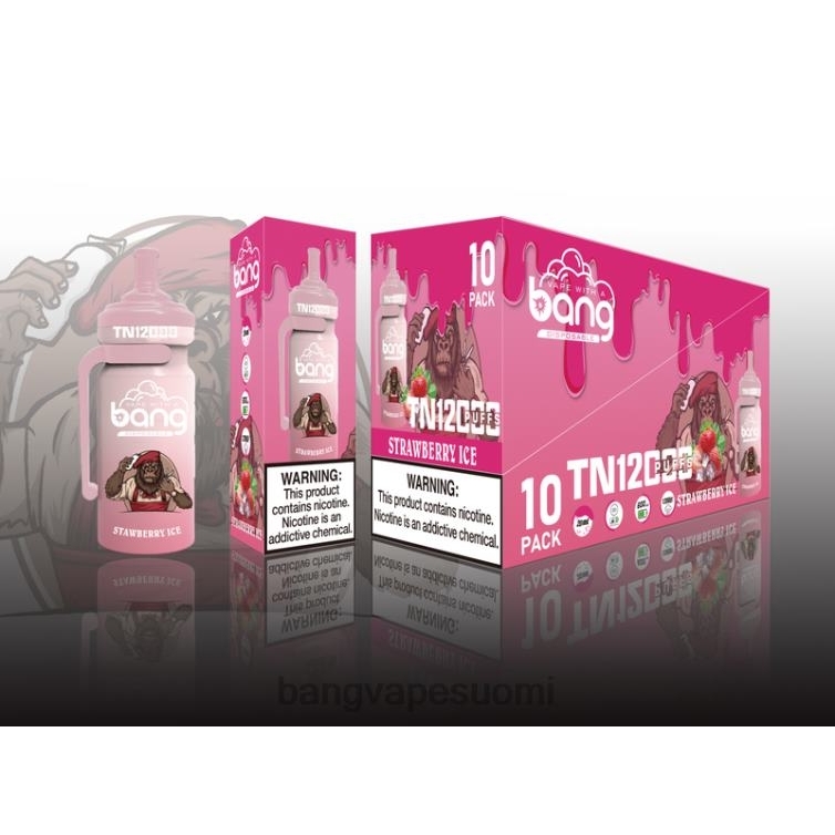 D0X2X5 Bang Vape TN12000 pod verkkokelalla kertakäyttöinen | Vape Gang Disposables