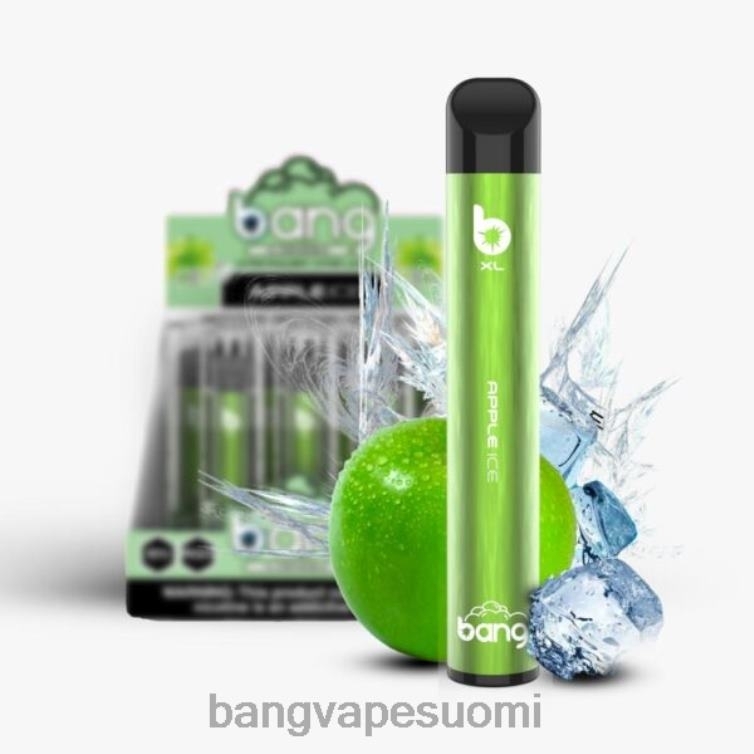 D0X2X27 Bang Vape XL kertakäyttöinen omena jäätä | Vape Gang Mega Flavors