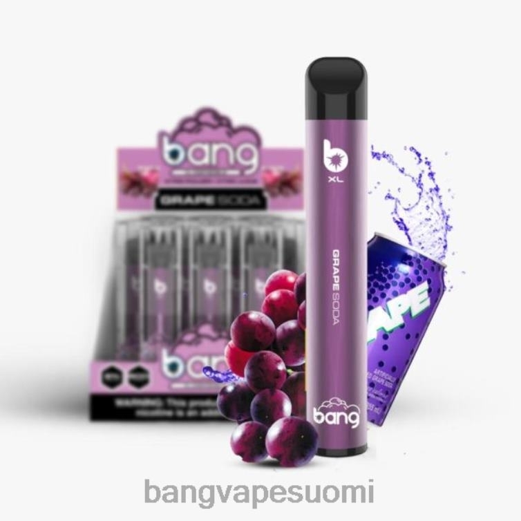 D0X2X29 Bang Vape XL kertakäyttöinen viinirypäle sooda | Vape Gang Max