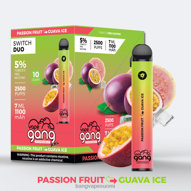 passionhedelmä - guavajää