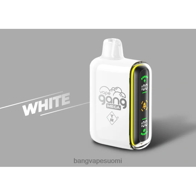 D0X2X60 Vape Gang MEGA 20 000 kertakäyttöistä höyryä (5 kpl laatikko) valkoinen | Vape Gang Disposables Xl
